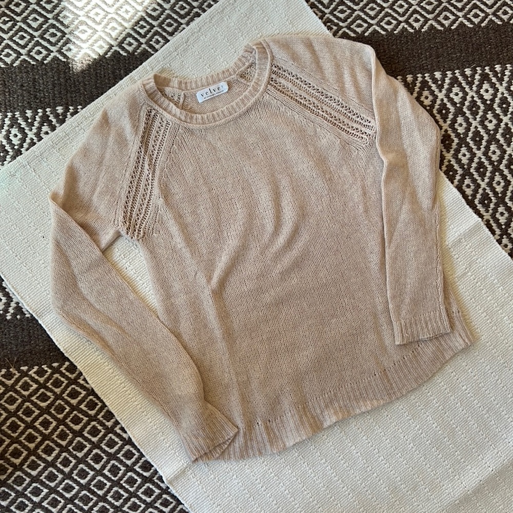 Velvet by Graham and Spencer cashmere and wool sweater